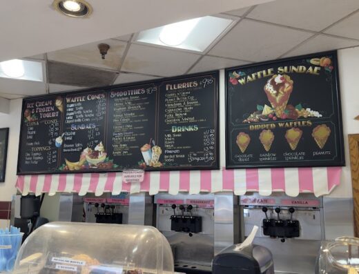 Ice Cream & Frozen Yogurt On The Boardwalk
